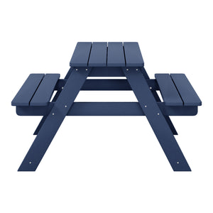 Tiny Terraces Kids' All-Weather Outdoor Picnic Table