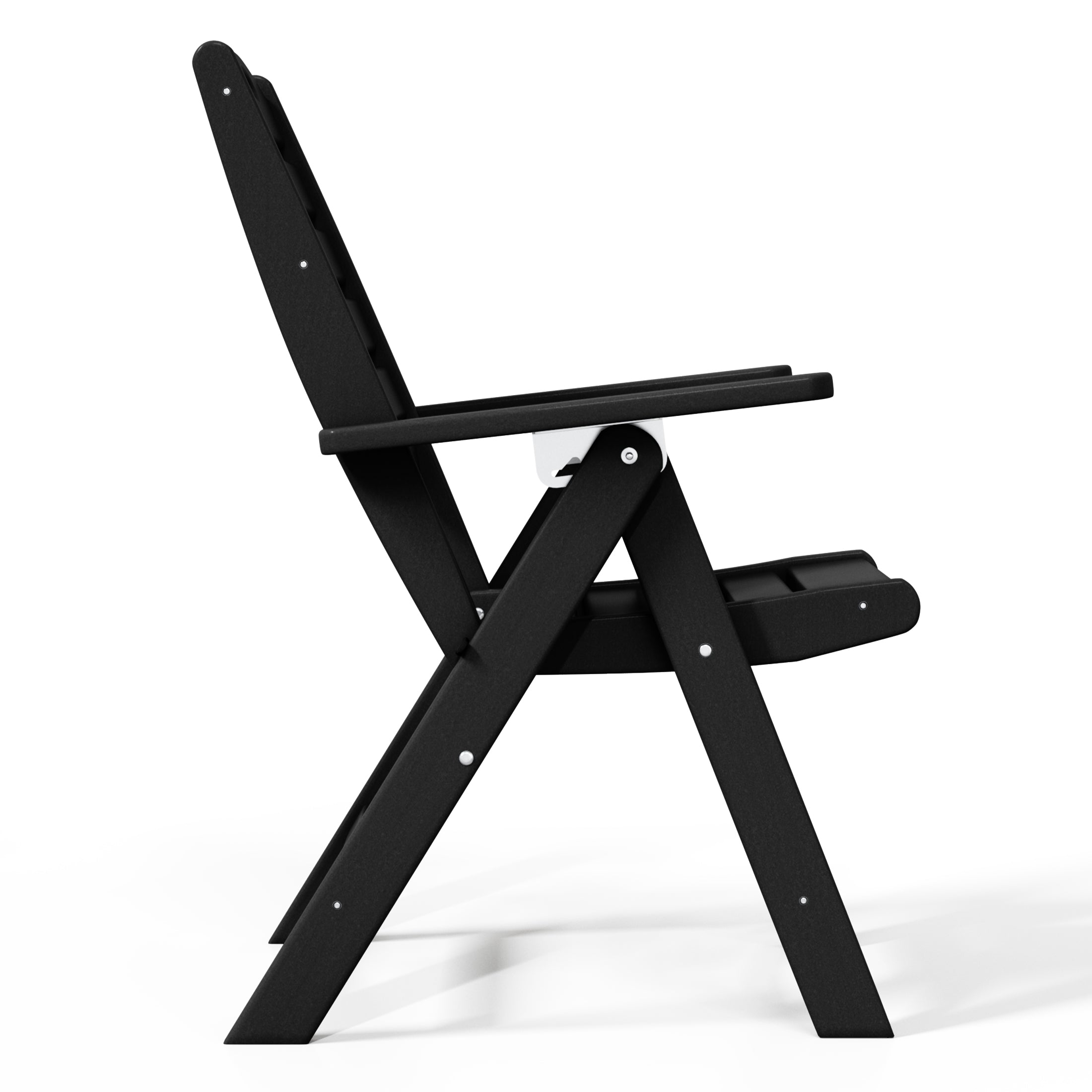 Aarhus All-Weather Outdoor Patio Folding Tall Back Dining Chair (38" High)
