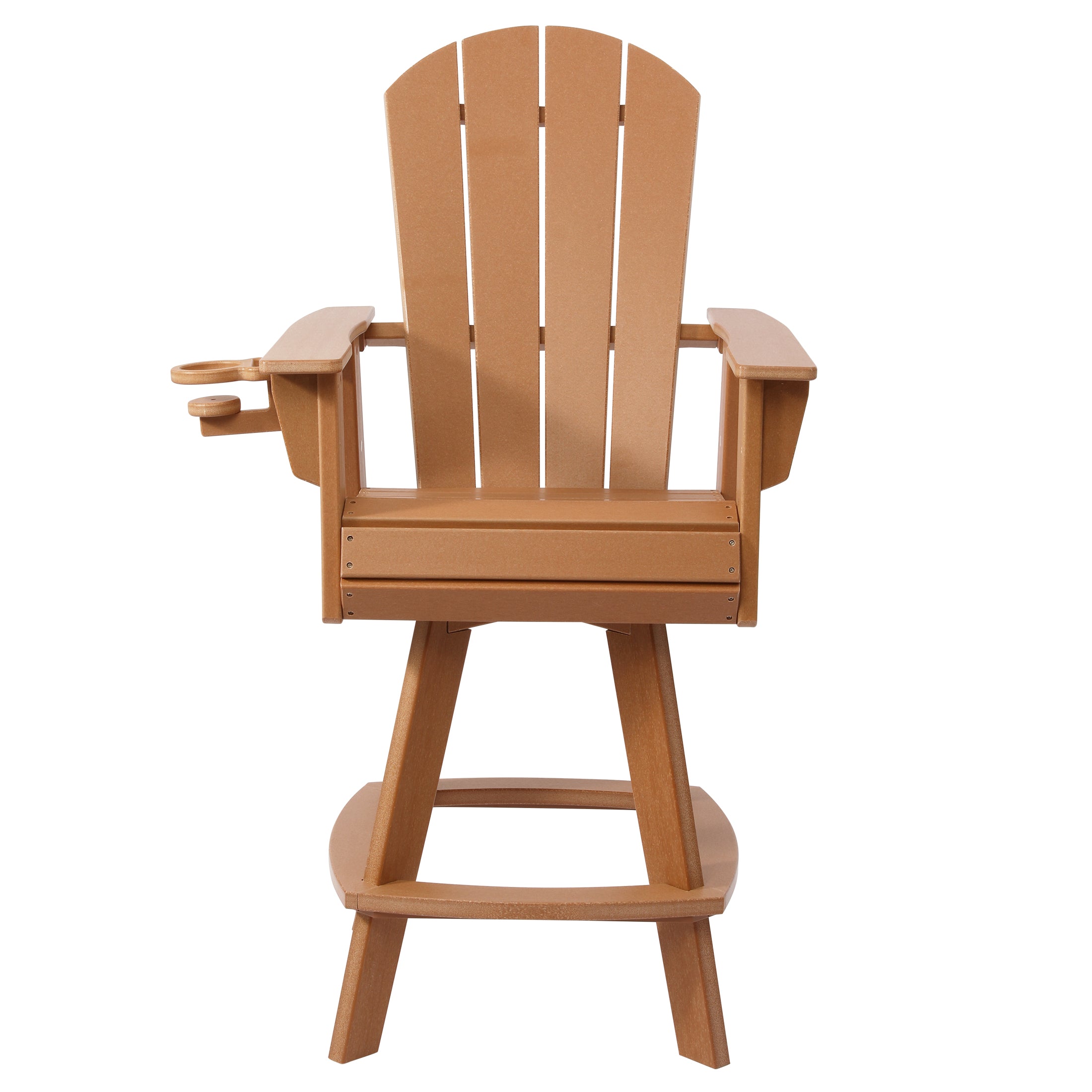 Chatham Adirondack Swivel Bar Chair with Cup Holder