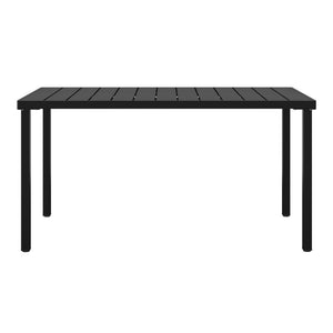Polyform 59" x 35.4" Steel Rectangular Dining Table