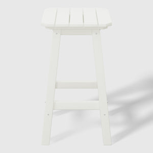 Stockholm All-Weather Outdoor Square Counter Stool (24" Seat Height)