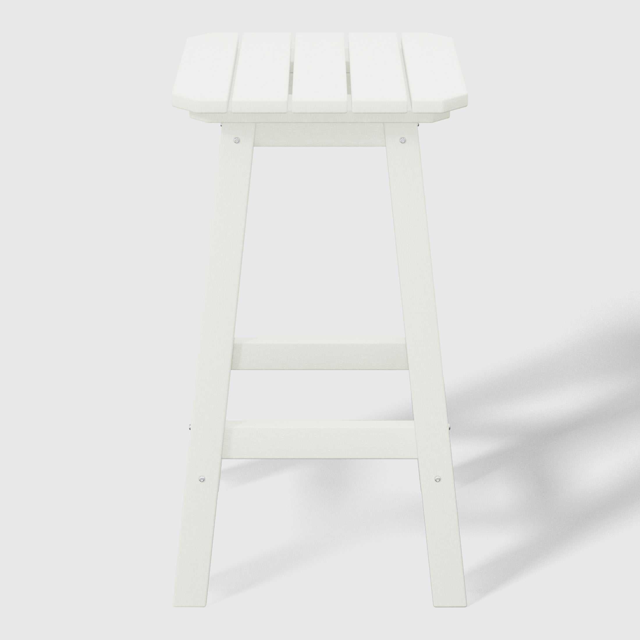 Stockholm All-Weather Outdoor Square Counter Stool (24" Seat Height)