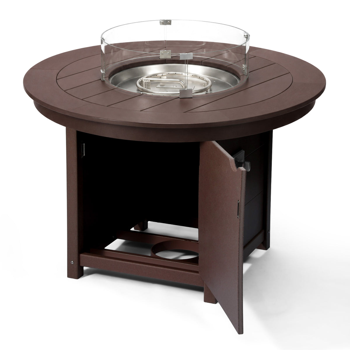 Sedona Round 47" Dining Fire Pit Table