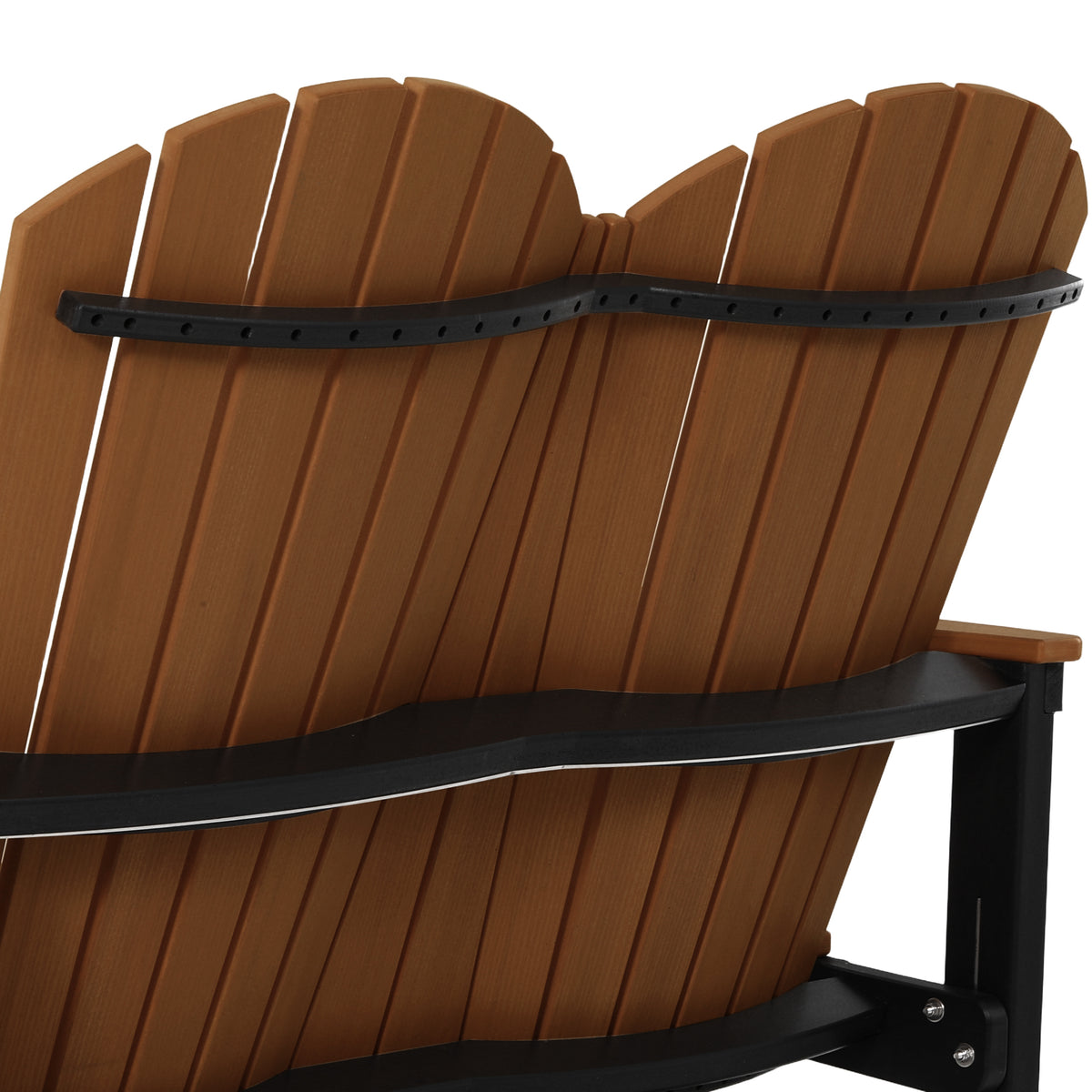 Adirondack 52“ Glider With Cup Holder