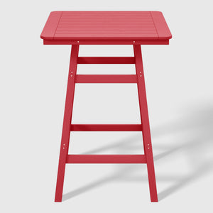 Stockholm All-Weather Outdoor 30" Square Bar Table (42" Height)