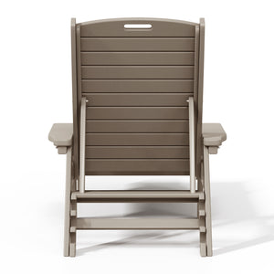 Santa Monica All-Weather Outdoor Reclining Sun Lounger with Arm Rests