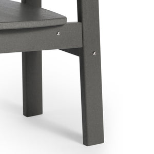 Tiny Terraces Essentials Kids' All-Weather Outdoor Dining Chair (Set of 2)