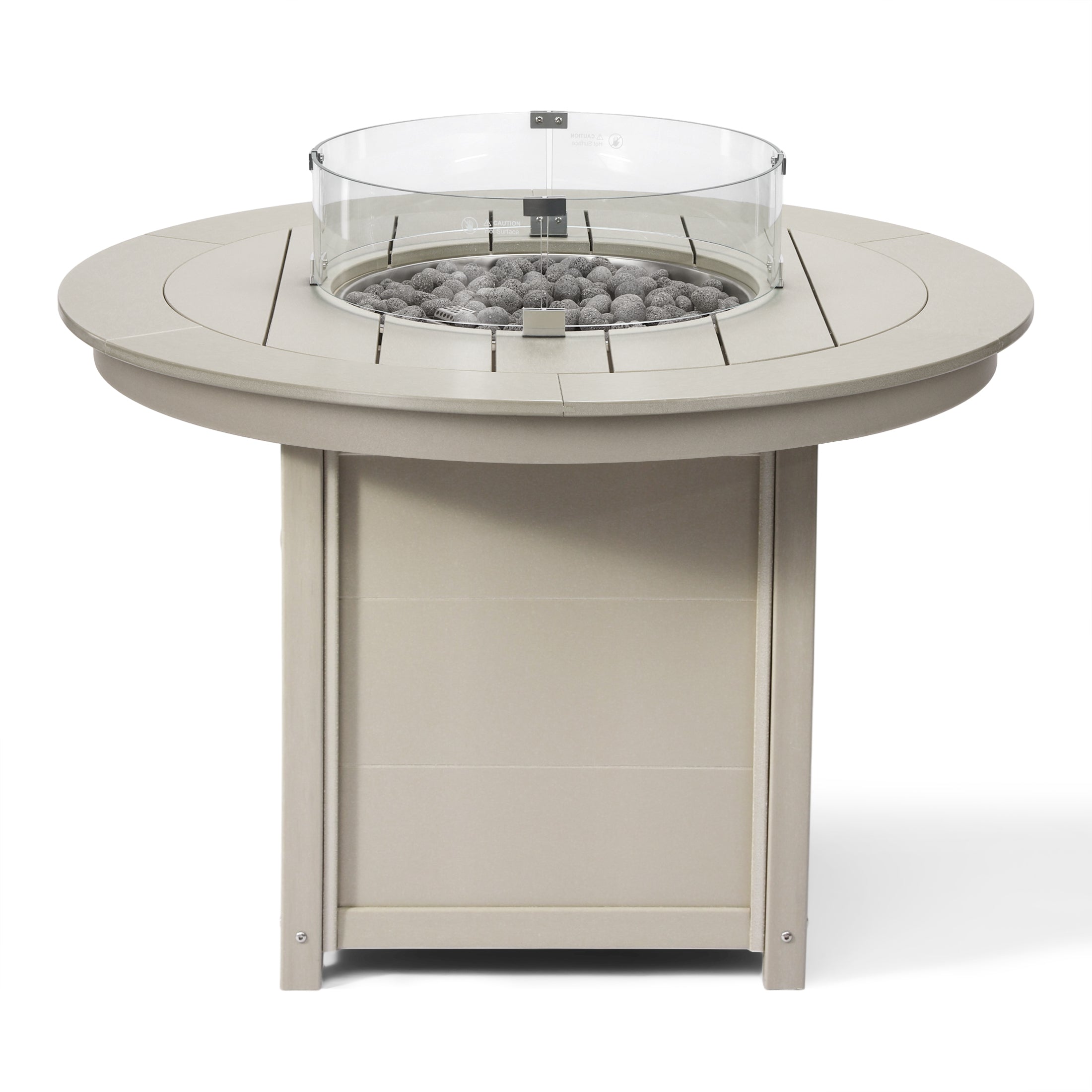 Sedona Round 47" Dining Fire Pit Table