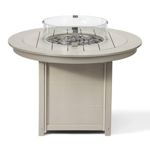 Sedona Round 47" Dining Fire Pit Table
