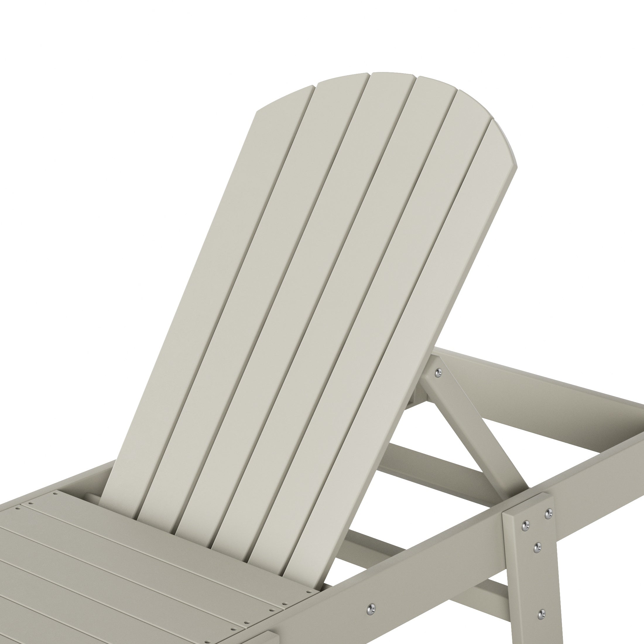 Westport Classic All-Weather Outdoor Adirondack Reclining Sun Lounger
