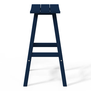 Stockholm All-Weather Outdoor Saddle Bar Stool (29" Height)