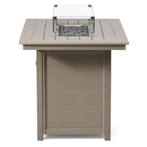 Sedona Rectangular 34" X 46" Counter Fire Pit Table