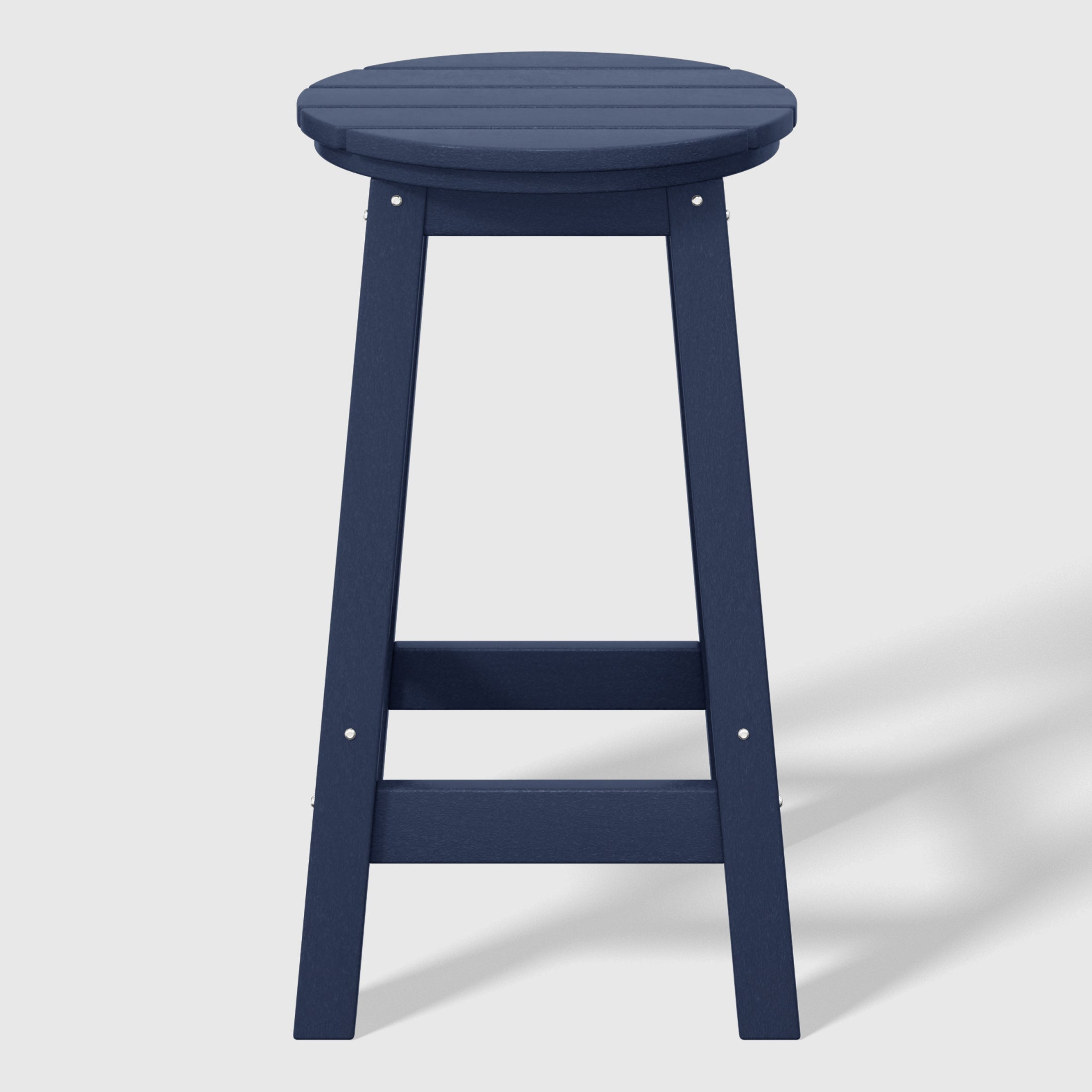 Stockholm All-Weather Outdoor Round Counter Stool (24" Height)