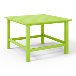 Tiny Terraces Kids' All-Weather Outdoor Square Dining Table (31" Top)