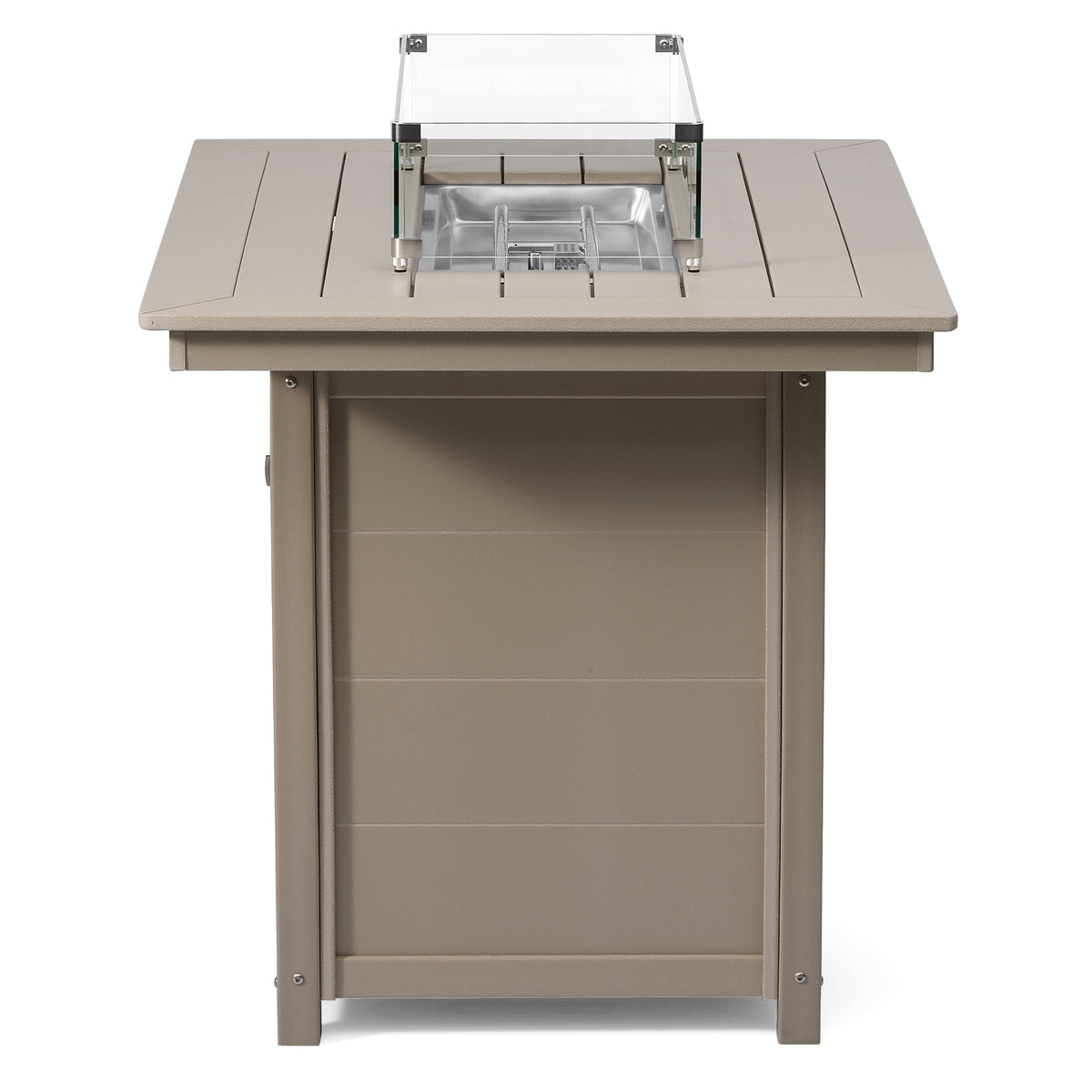 Sedona Rectangular 34" X 46" Counter Fire Pit Table