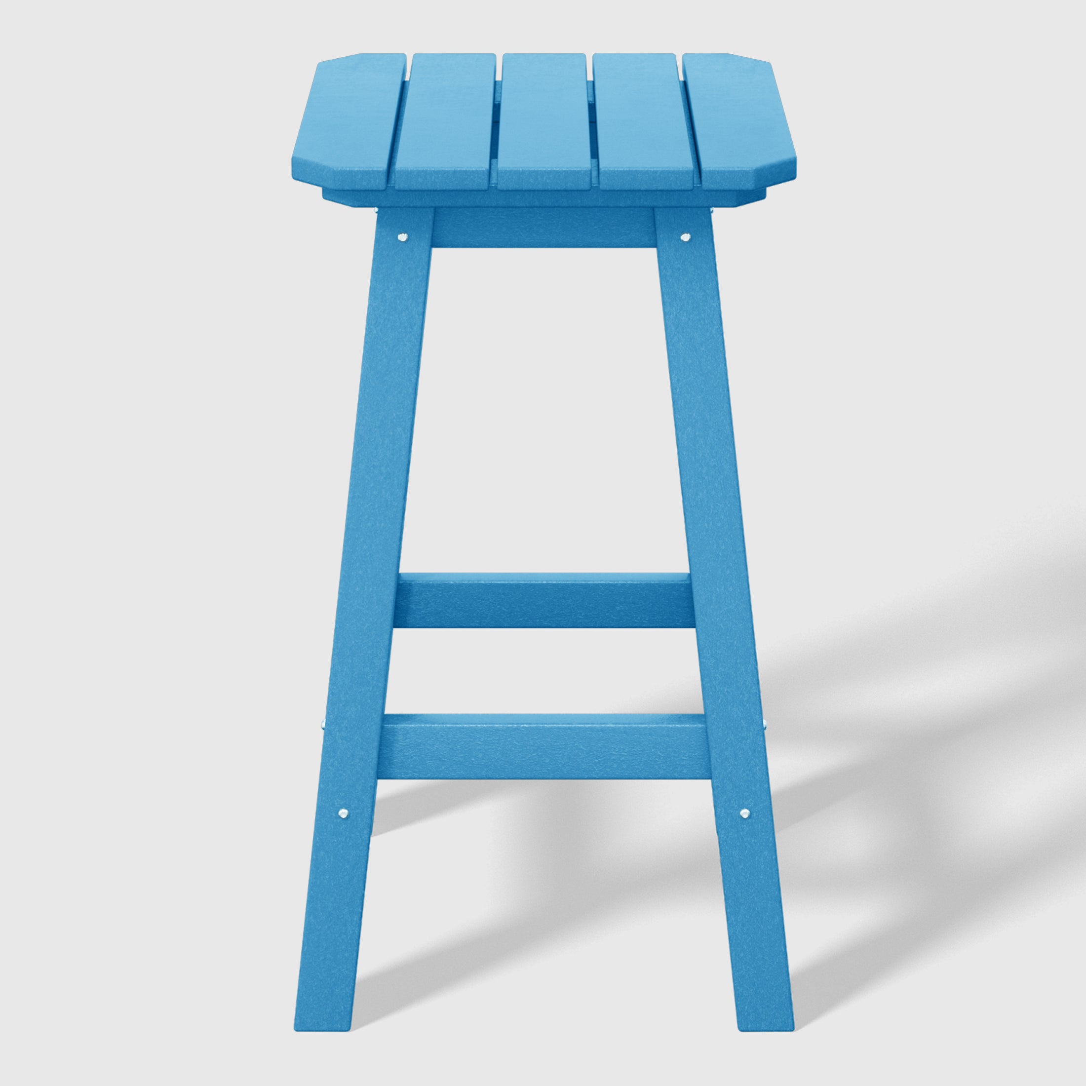 Stockholm All-Weather Outdoor Square Counter Stool (24" Seat Height)