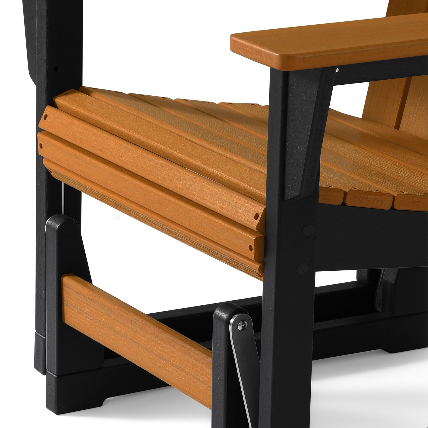 Heritage Ridge Adirondack Glider With Cup Holder