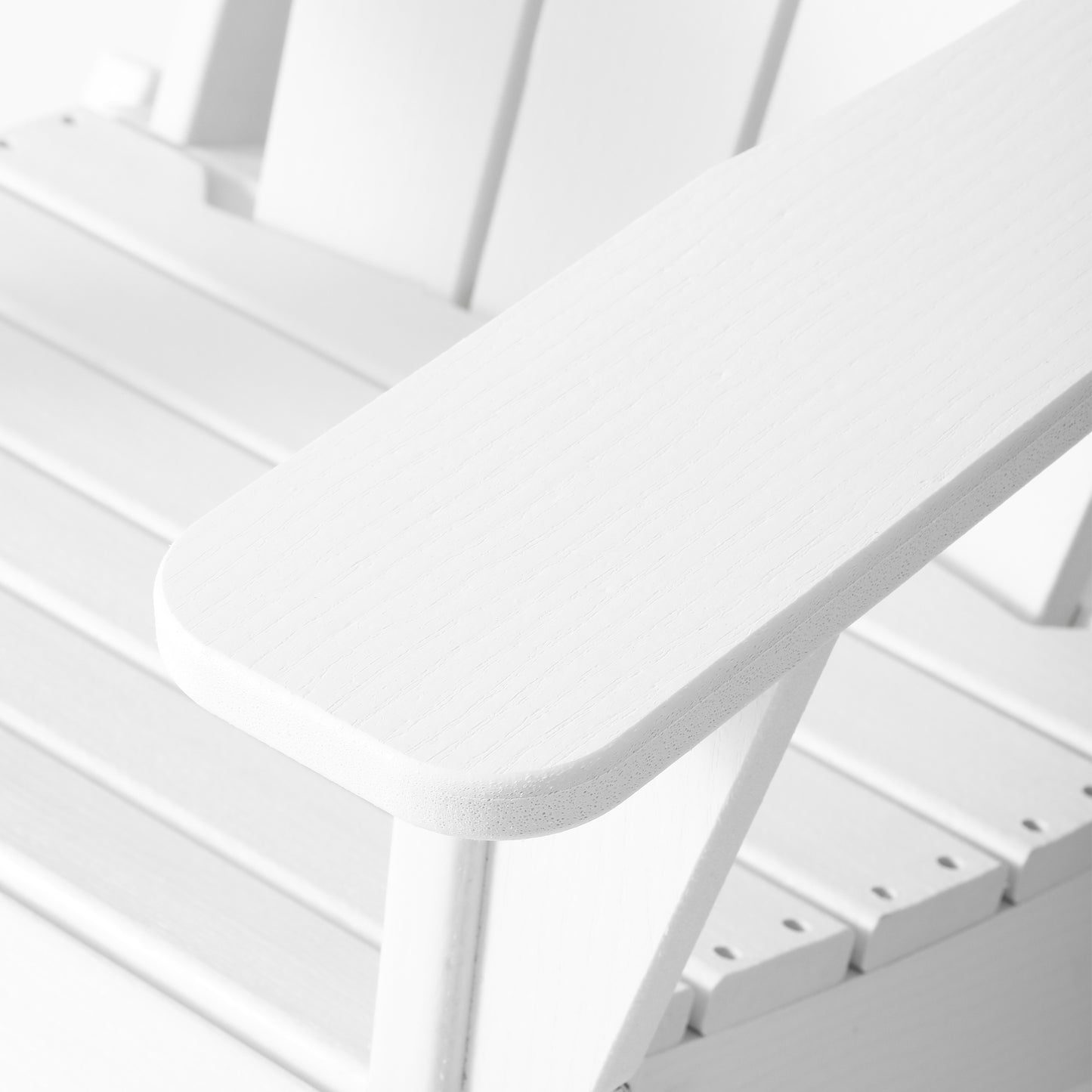 Chatham All-Weather Outdoor Folding Adirondack Chair with Cup Holder