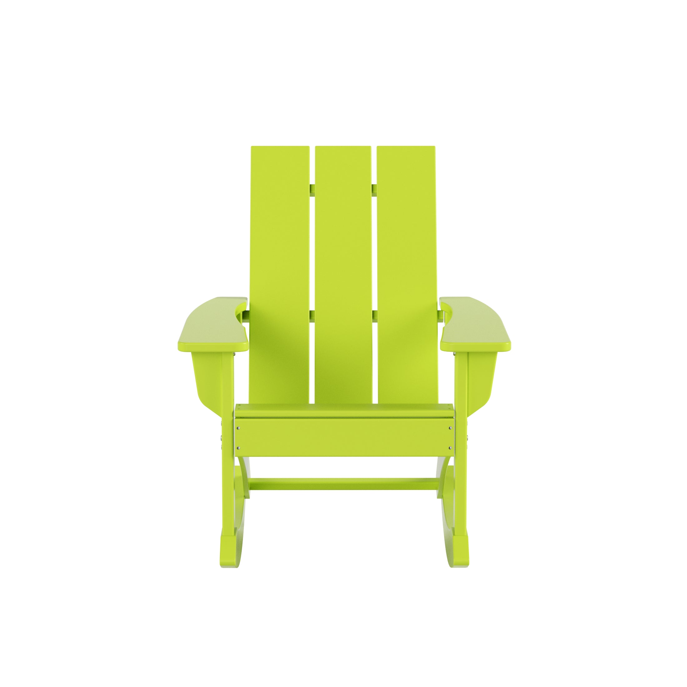 Malibu Modern All-Weather Outdoor Rocking Adirondack Chair