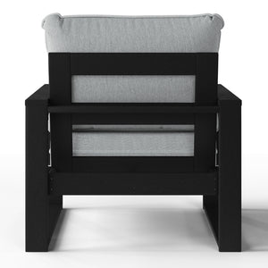 Signature All-Weather Outdoor Modular Patio Deep Seating Club Arm Chair