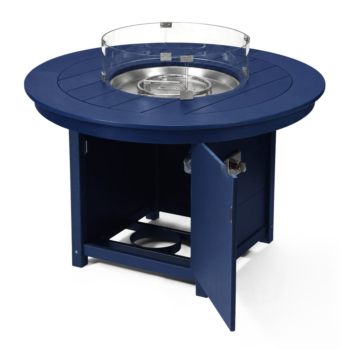 Sedona Round 47" Dining Fire Pit Table