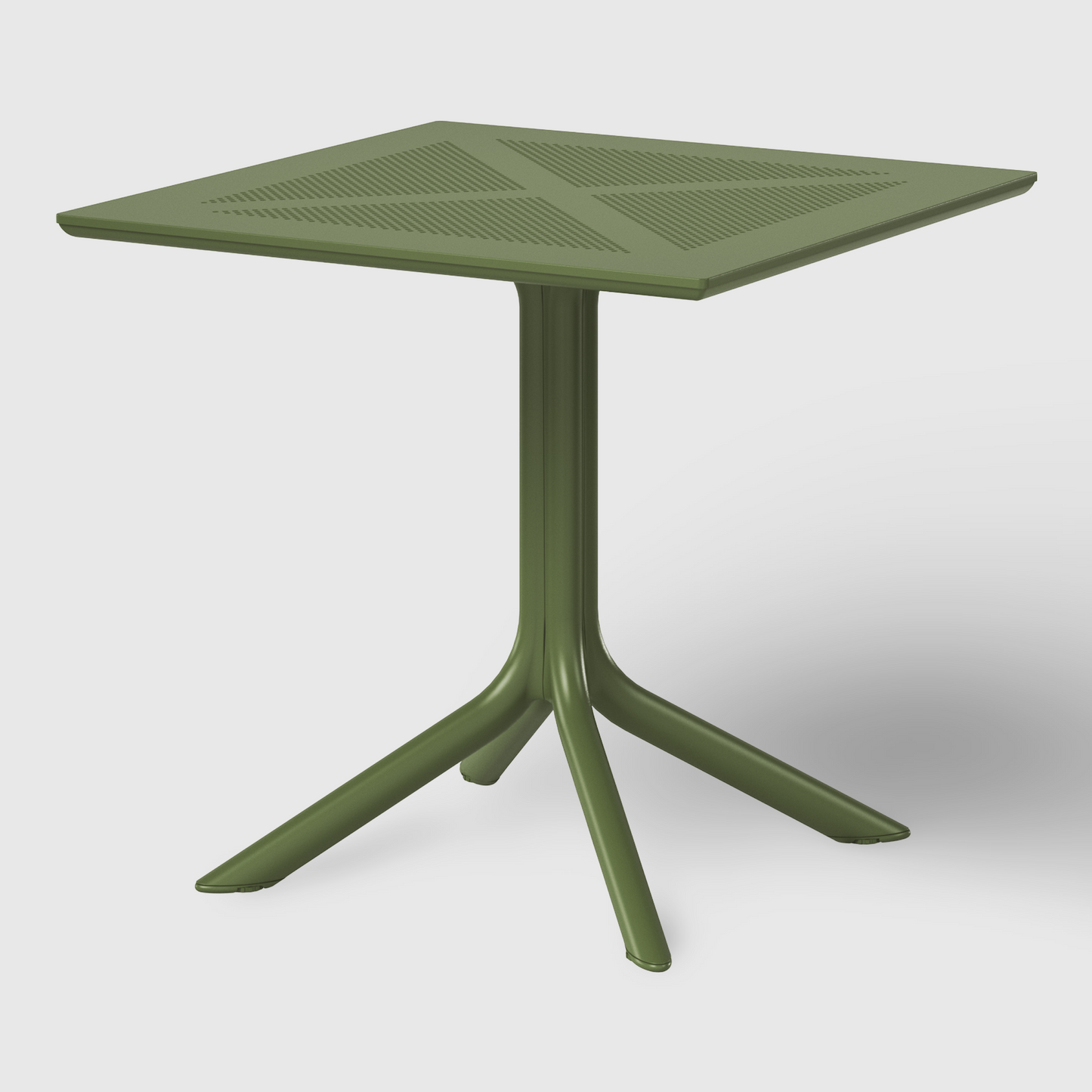 POLYTRENDS™ Copenhagen Kvadrat Luft All-Weather Indoor/Outdoor Square Dining Table (31" Table Top)