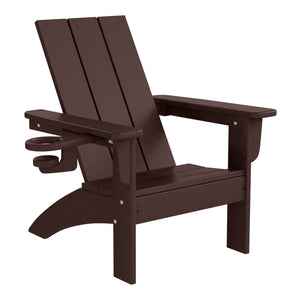 Tiny Terraces Kids Adirondack Chair with Cup Holder (Set of 2)