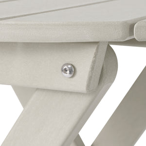 Tuscany All-Weather Outdoor Patio Round Folding Dining Table (24" Top)