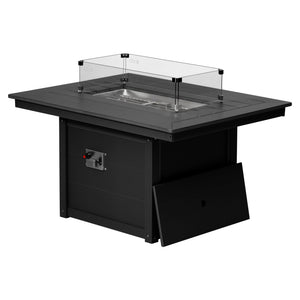 Sedona Rectangular 34" X 46" Fire Pit Table
