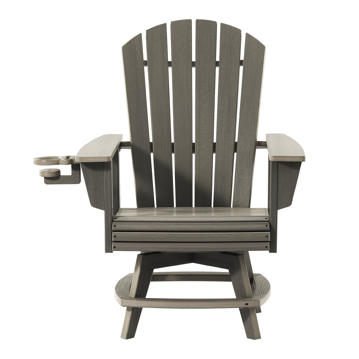 Heritage Ridge Adirondack Swivel Dining Chair With Cup Holder