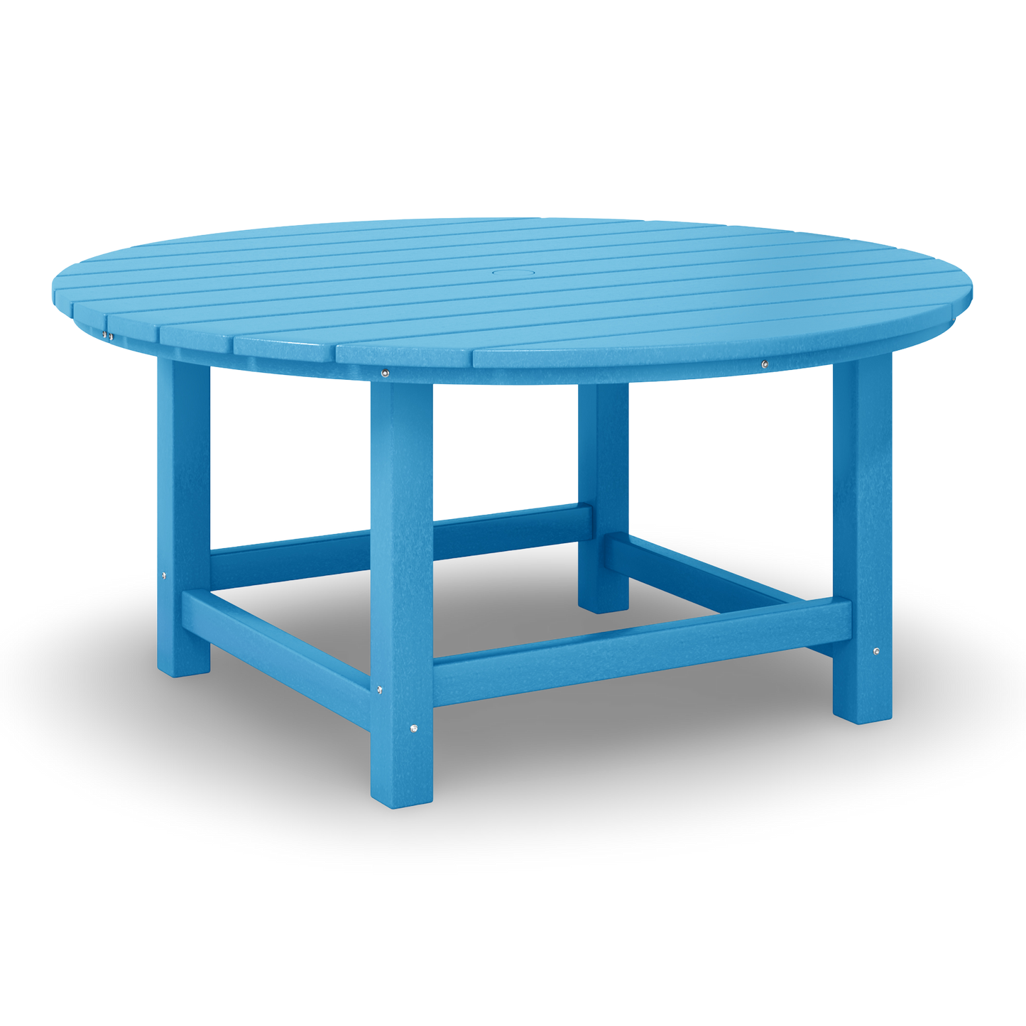 POLYTRENDS™ Chatham All-Weather Outdoor Round Coffee Table (38" Top)