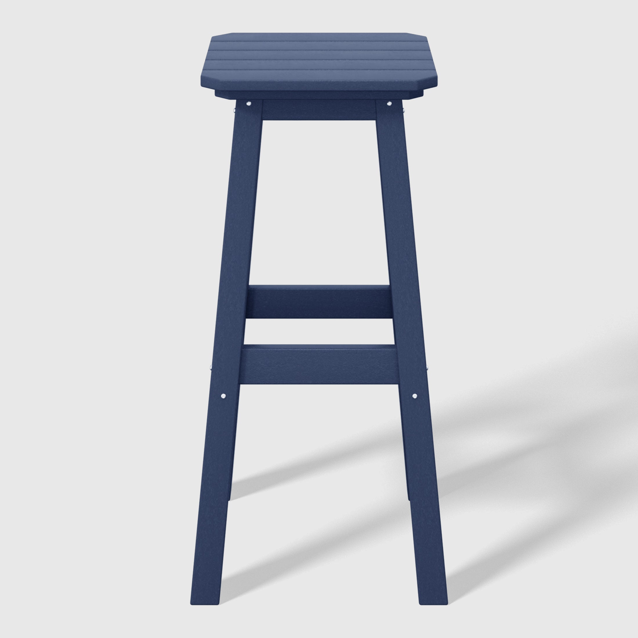 Stockholm All-Weather Outdoor Square Bar Stool (29" Height)