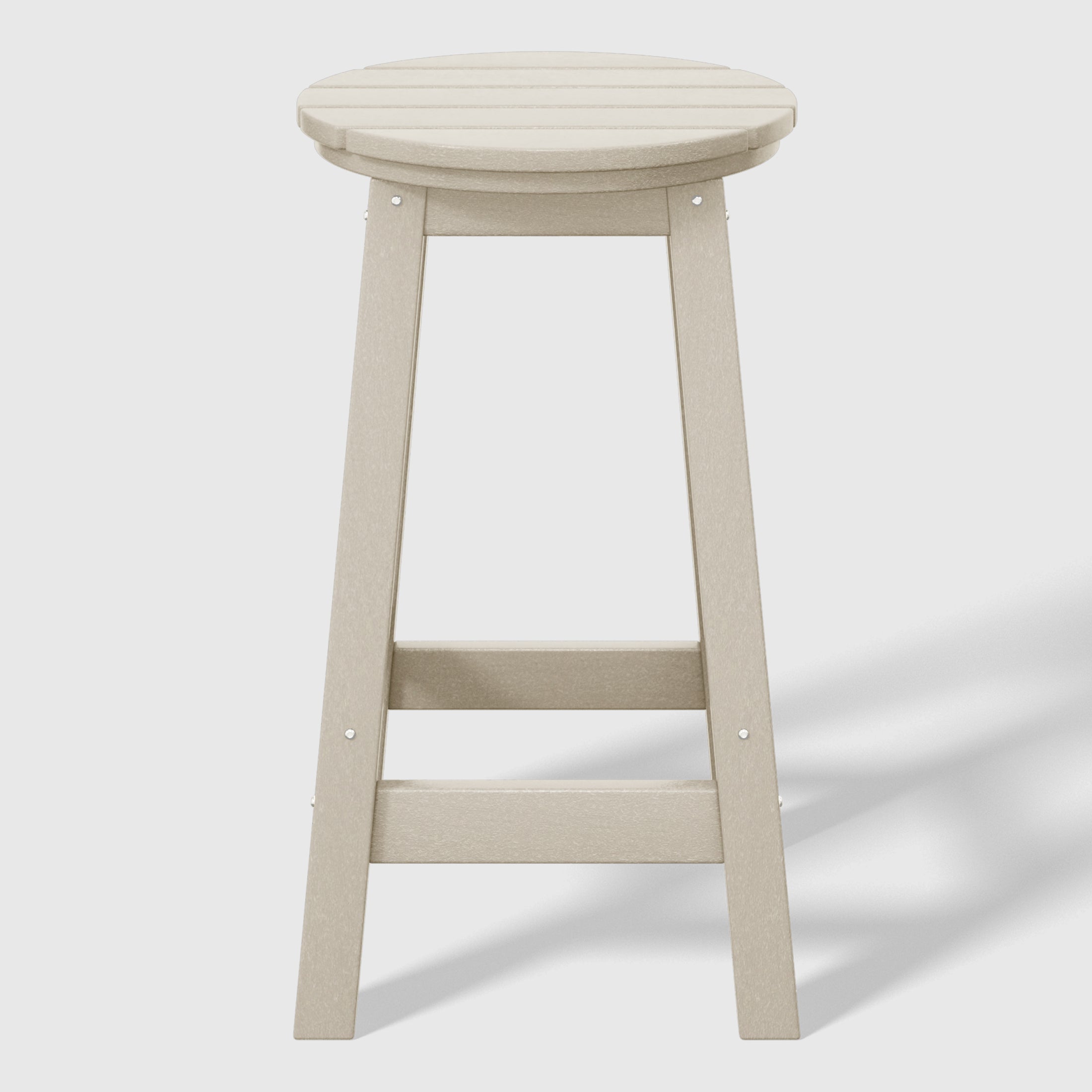 Stockholm All-Weather Outdoor Round Counter Stool (24" Height)