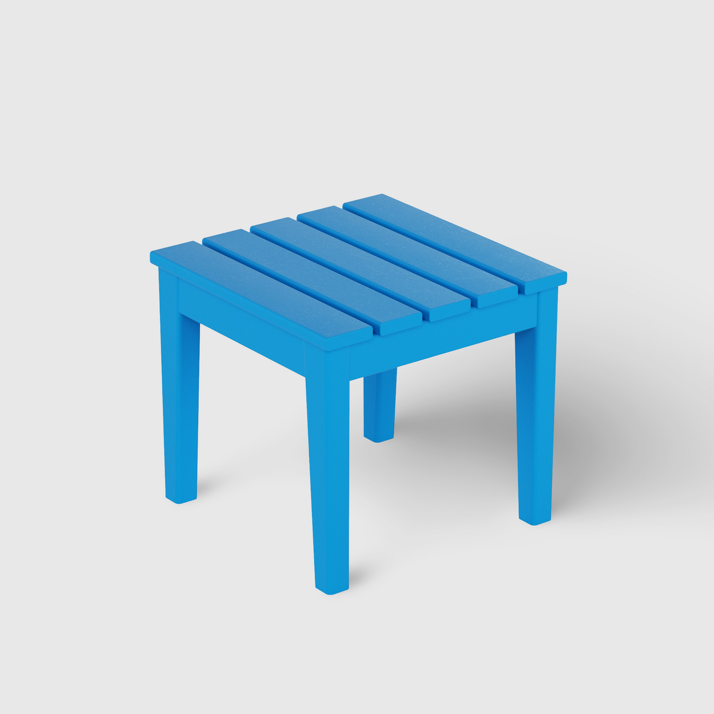 POLYTRENDS™ Tuscany All-Weather Outdoor Square Side Table (17" Height)