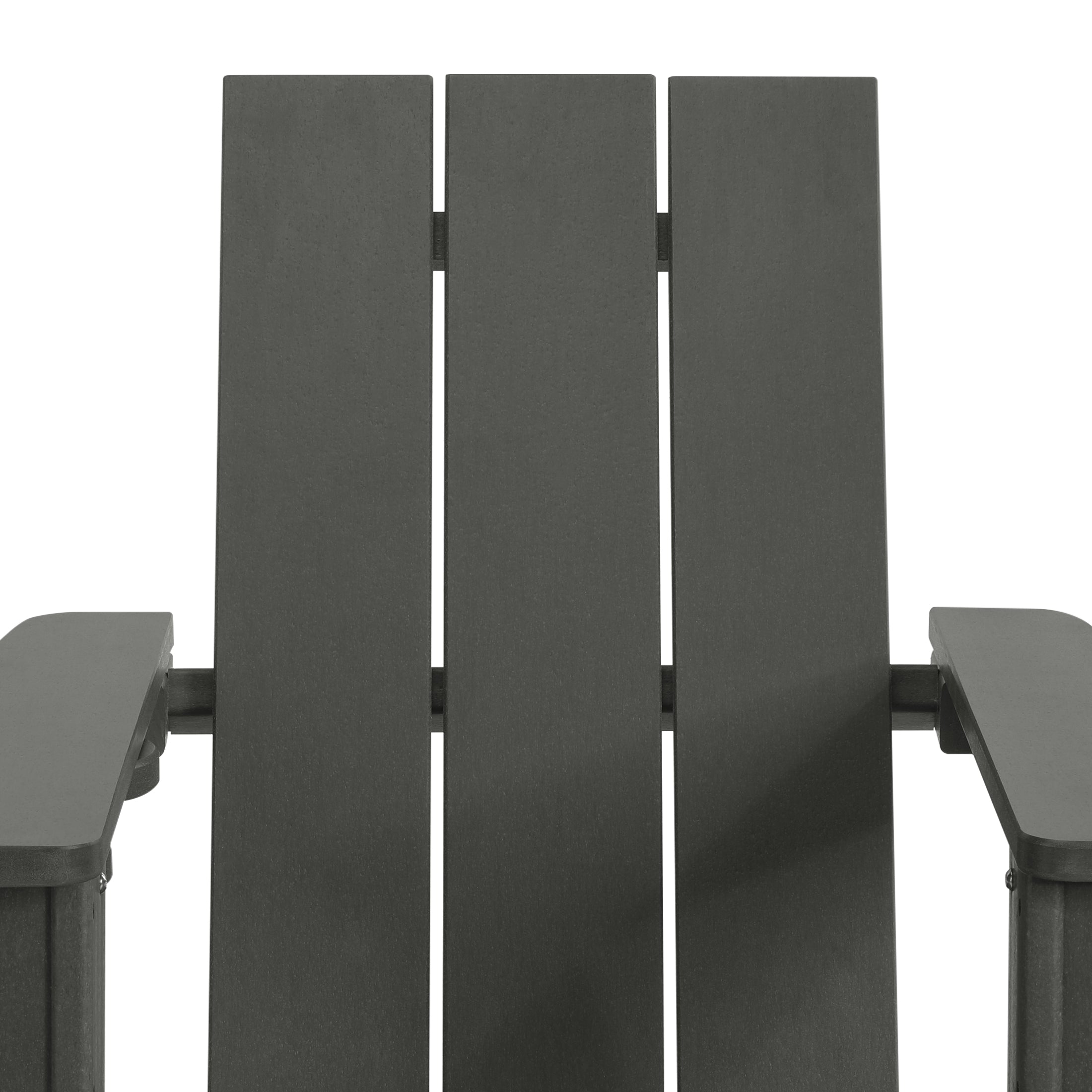 Tiny Terraces Kids Modern Adirondack Rocking Chair with Cup Holder (Set of 2)