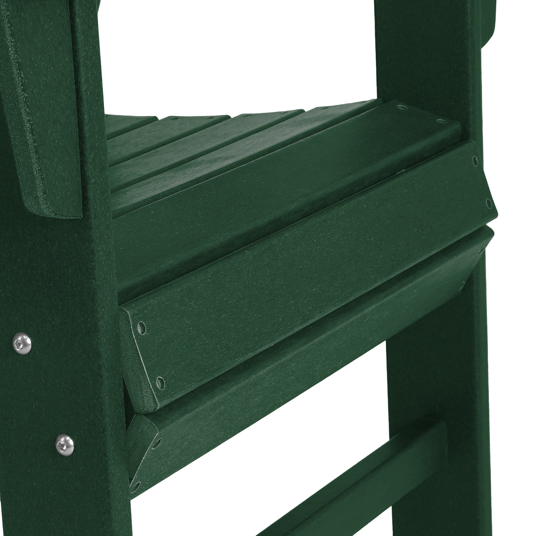 Malibu Modern All-Weather Outdoor Contoured Adirondack Dining Chair