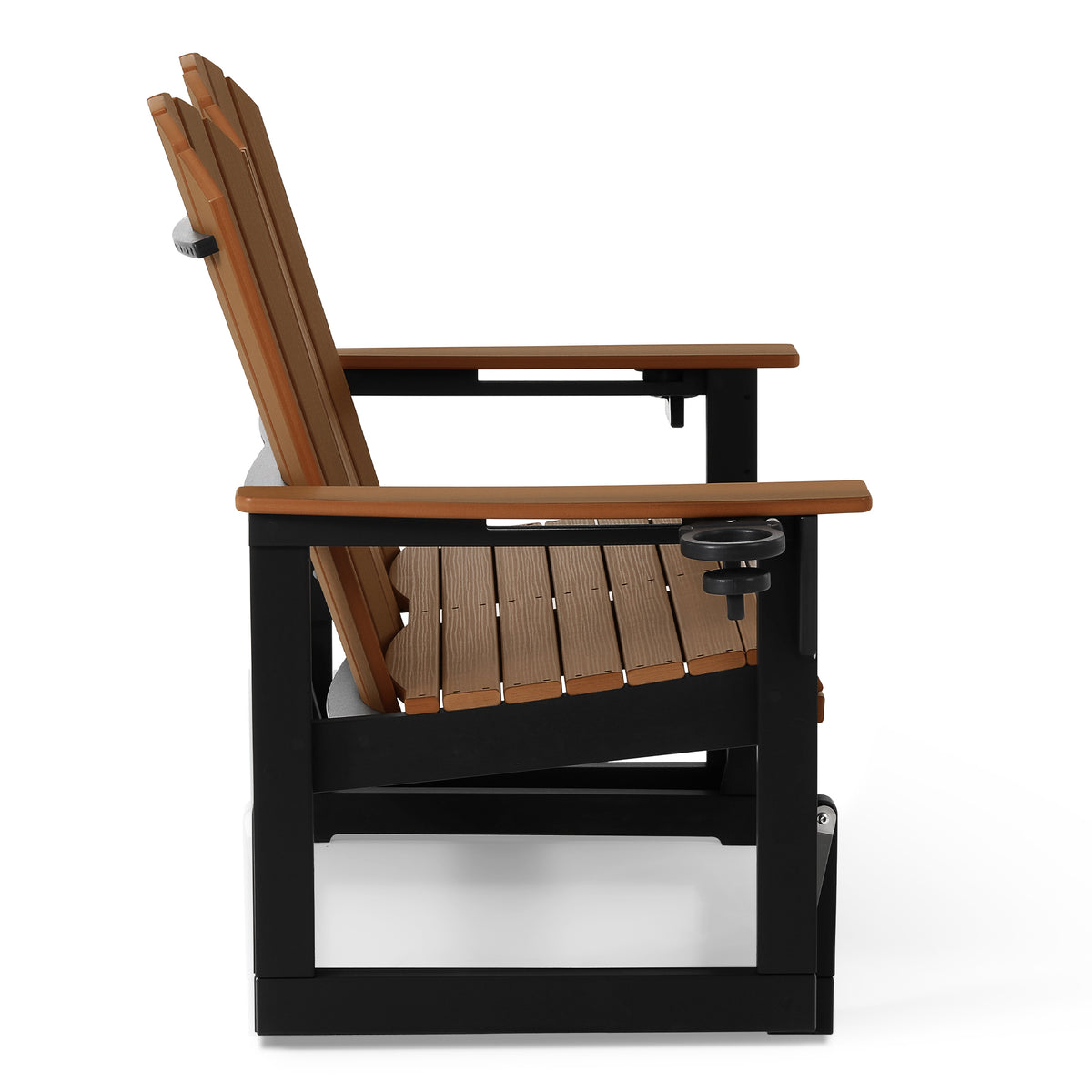 Adirondack 52“ Glider With Cup Holder
