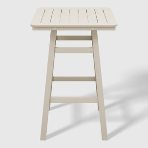 Stockholm All-Weather Outdoor 30" Square Bar Table (42" Height)