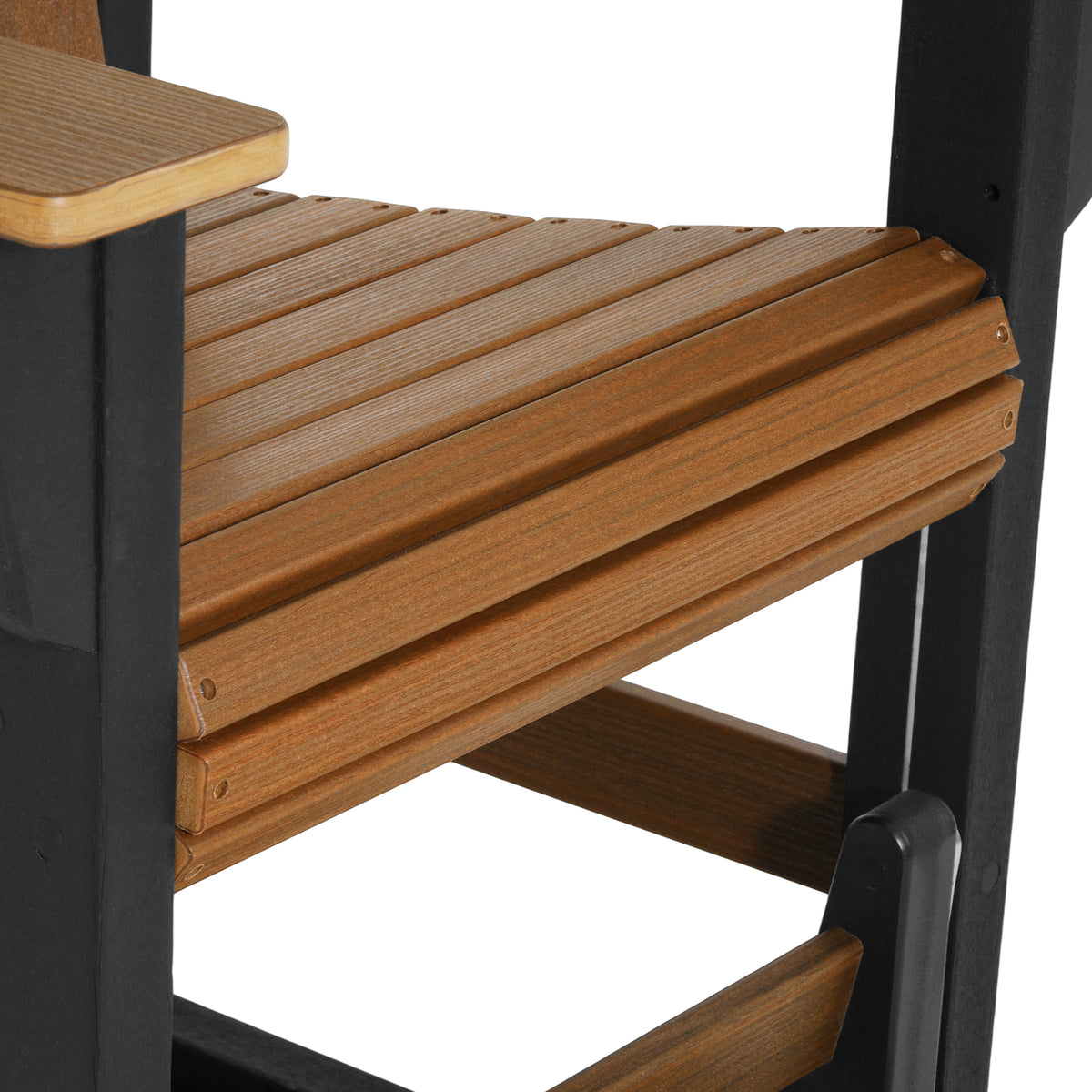 Adirondack Counter Glider With Cup Holder