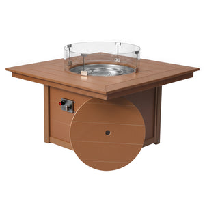 Sedona Square 42" Fire Pit Table