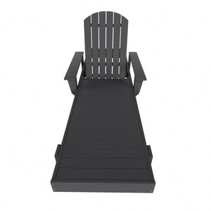 Westport Classic All-Weather Outdoor Adirondack Reclining Sun Lounger With Arms Rests