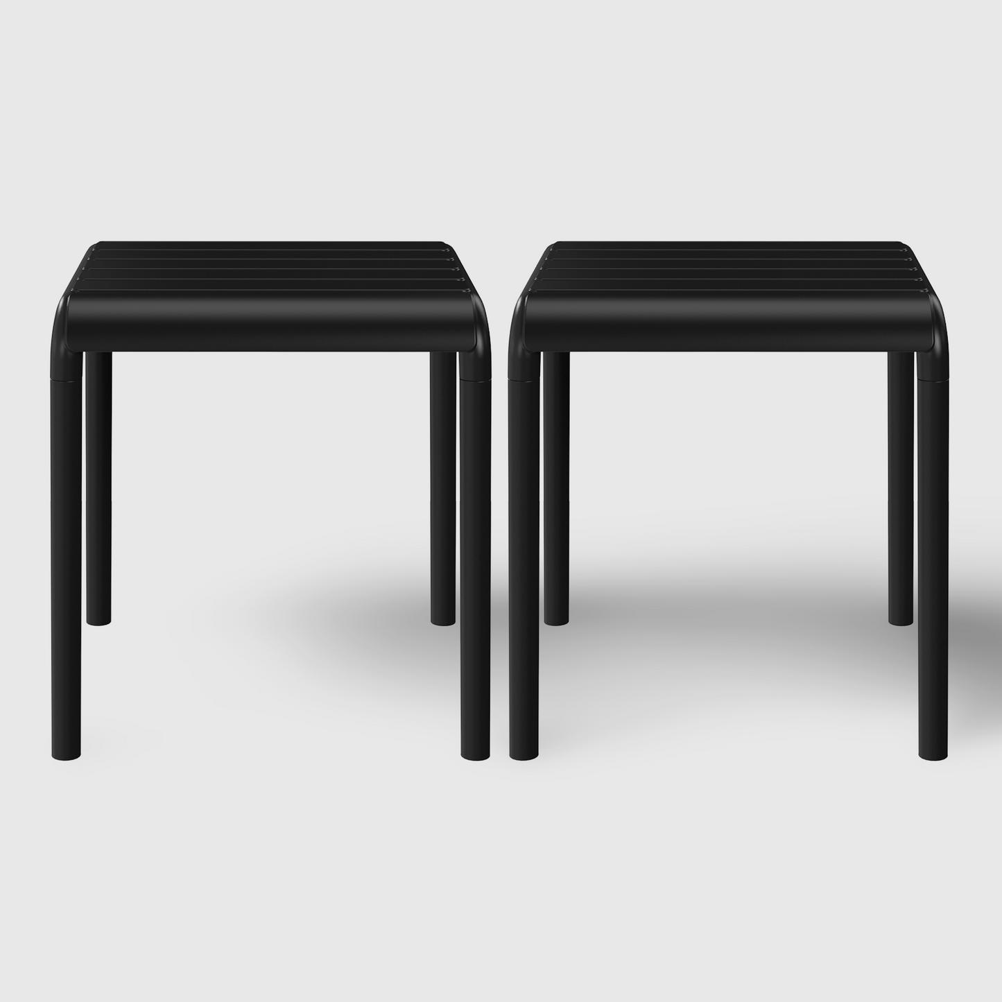 POLYTRENDS™ Copenhagen Linje Indoor Side Tables (Set of two)