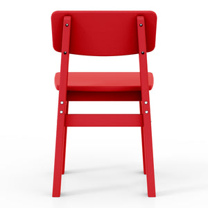 Tiny Terraces Essentials Kids' All-Weather Outdoor Dining Chair (Set of 2)