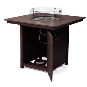 Sedona Square 42" Counter Fire Pit Table