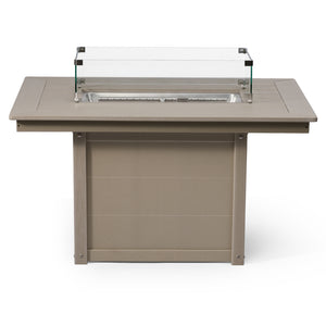 Sedona Rectangular 34" X 46" Fire Pit Table
