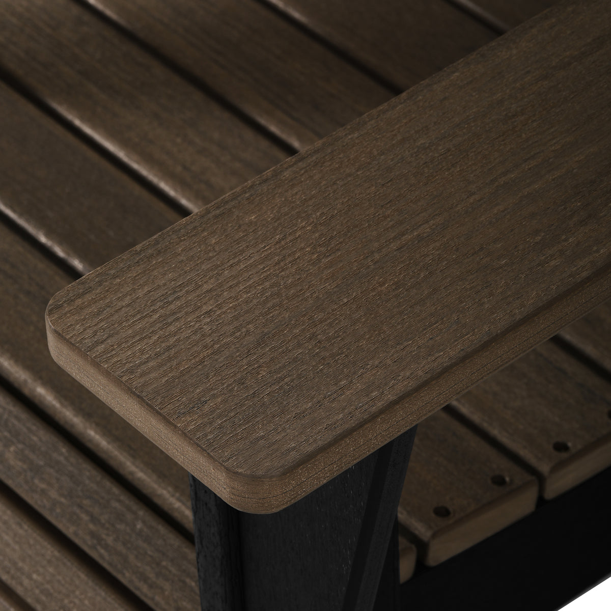 Adirondack Counter Glider With Cup Holder