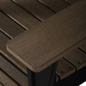 Adirondack Counter Glider With Cup Holder