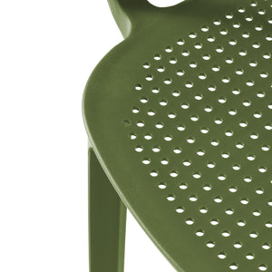 Polyform Stacking Dining Arm Chair (Set of 2)