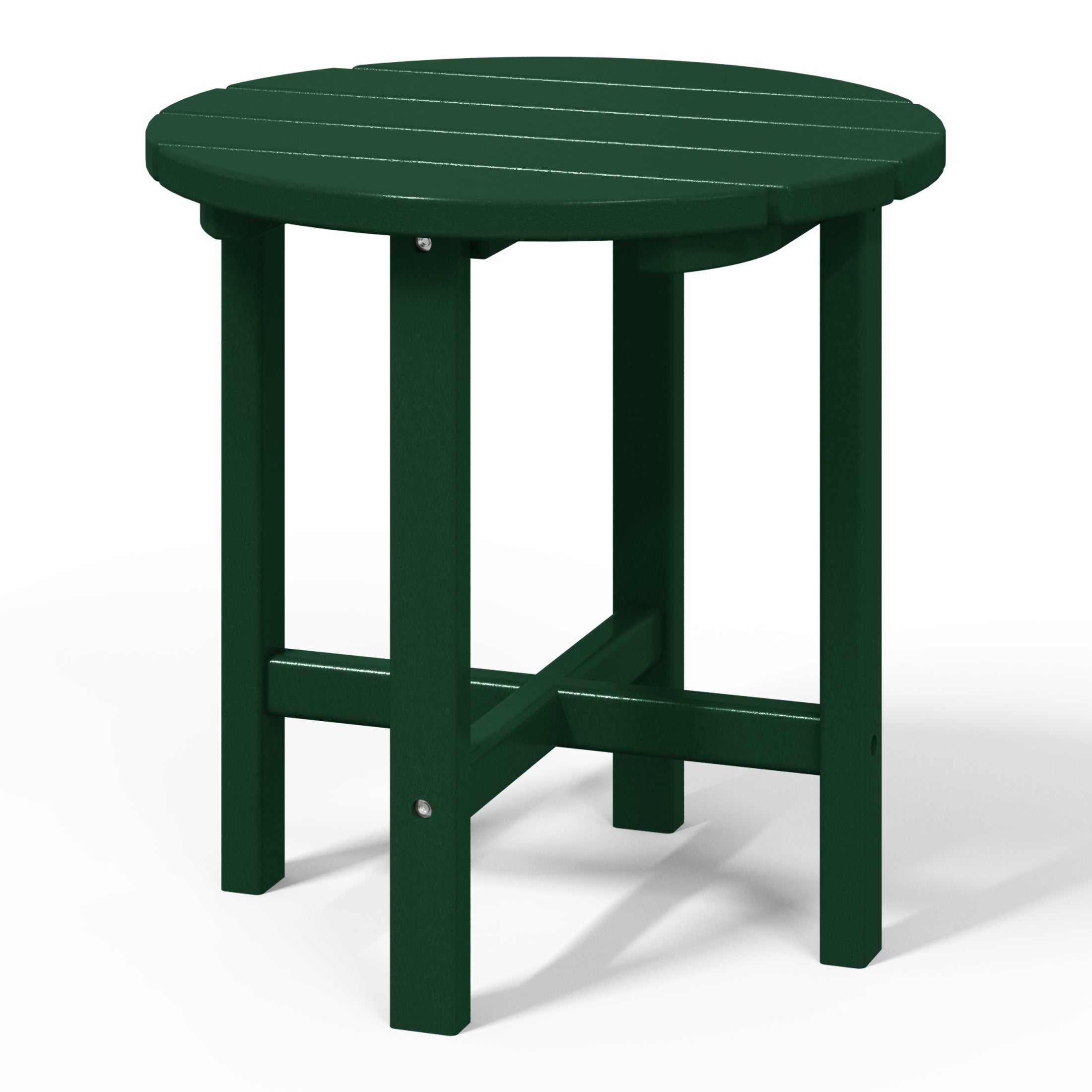Tuscany All-Weather Outdoor Round Side Table (18" Height)