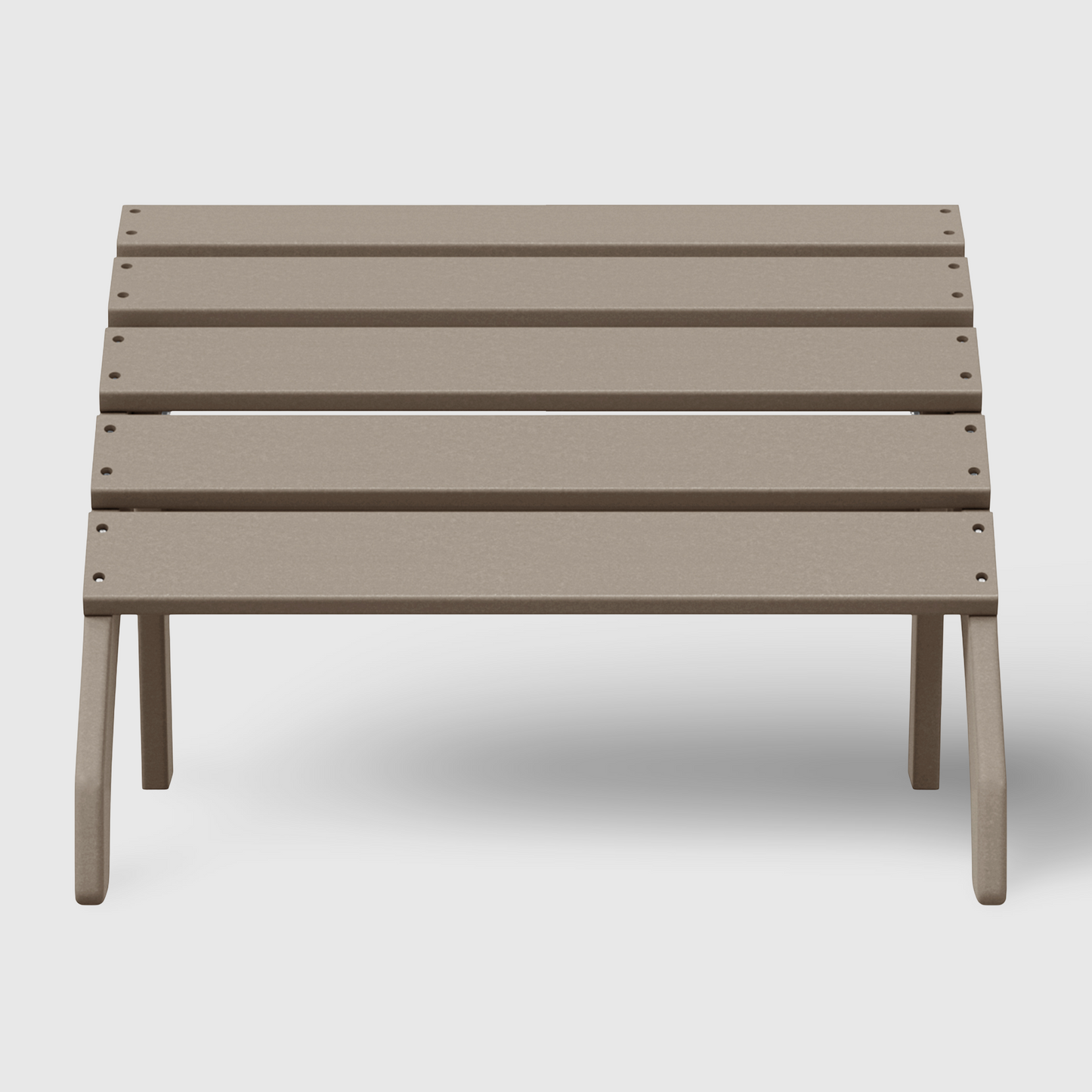 POLYTRENDS™ Westport All-Weather Outdoor Adirondack Folding Foot Rest/Ottoman